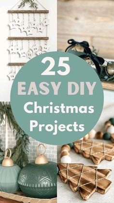 25 easy diy christmas projects