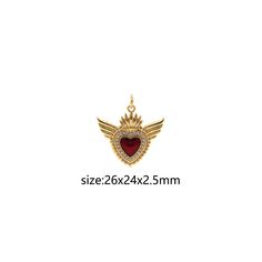 💕18K Gold Filled Heart Pendant,CZ Micro Pave Heart Wings Charm Earrings Necklace for DIY Jewelry Making Supply💕 💕Size:26x24x2.5mm 💕Safety Product Standards All products are using safe materials and comply with CPSIA and EU standards. Lead Free & Cadmium Free & Nickel Free 💕Usage Jewelry making component. For bracelet, necklace, or other crafts. Please contact us and we will revert you creative ideas for making it into finished product. 💕Excellent gift: wife, girlfriend, sister, daughter, mom, mother, bridesmaid, and friends for graduation, birthday, Mother's Day, Christmas, Valentines Day, wedding anniversary, and more! Heart-shaped Charms Earrings For Valentine's Day, Heart Wings, Wing Jewelry, Heart With Wings, Micro Pave, Bracelet Necklace, Diy Jewelry Making, Charm Earrings, Earring Necklace