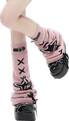 Casual Winter Leg Warmers For Party, Casual Leg Warmers For Fall Parties, Casual Leg Warmers For Party In Fall, Pink Casual Winter Socks, Casual Pink Winter Socks, Pink Casual Socks For Winter, Trendy Fitted Pink Leg Warmers, Pink Fitted Leg Warmers For Fall, Footless Pink Leg Warmers