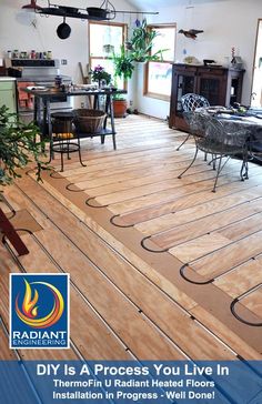 a living room filled with furniture and lots of wood flooring