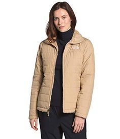 Reversible Women's Insulated Jacket The North Face Solid Beige on one side, Silken raschel fleece on reverse 100% Polyester 70% post-consumer Heatseeker insulation has a great warmth to weight ratio Durable Water-Repellent (DWR) finish Zip pockets Full zip closure As an Amazon Associate I earn from qualifying purchases. This post contains affiliate links. We get commissions for purchases made through links in this post. See our disclosure page for more information. *Price as of 11/29/2020 Reversible Clothing, Solid Beige, Reversible Jacket, Price Match, Water Repellent, New Black, Insulation, Casual Style, North Face