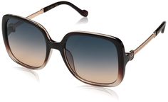 PRICES MAY VARY. Oversized Square Sunglasses for Women: These Jessica Simpson women's square sunglasses offer a glamorous style with an oversized frame and metal logo embossed temple - grab an extra pair as a backup - the perfect gift for women UV400 Lens Protection: With UV400 protection, these sunglasses shield your eyes from harmful UVA and UVB rays, keeping them safe in style year-round, even on cloudy days when UV rays are just as strong; color shown: gradient blue to peach Assorted Lightwe Jessica Simpson Oversized Sunglasses, Oversized Square Sunglasses, Glam Gifts, Glamorous Style, Sunglasses For Women, Metal Logo, Luxury Store, Metallic Logo, Gold Design