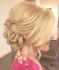 50 Ravishing Mother of the Bride Hairstyles Mother Of The Bride Hair Pieces, Bouffant Updo, Mob Hair, Mom Hair, Bouffant Hair