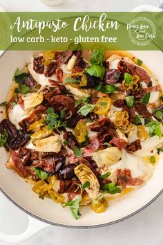 Keto Antipasto, Artichoke Heart Recipes, Antipasto Salad, Artichoke Chicken, Low Carb Chicken Recipes, Keto Challenge, Low Carb Chicken, Keto Chicken