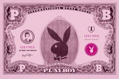 a pink dollar bill with an image of a rabbit on it