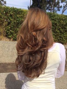 Brunette Balayage, Hair Stylies, Long Layered Hair, Haircuts For Long Hair, Hair Inspo Color