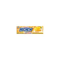 high chew mango candy bar on white background