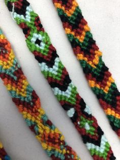 Colourful Guatemalan Friendship BraceletsSold as a set of three, or bundle of 5, 10 or 20 pieces - Handmade in Guatemala in mixed bright rainbow colours.Total length is approx 12 inches, the woven part is 5"  with 5" plated tails, and an extra 2" end that can be trimmed to fit. Available in different mixed colours.•.¸´•.¸¸♥*•.¸(¨*•.♥(¨*FREE NEXT DAY FIRST CLASS SHIPPING IN THE UK*¨)♥.•*¨)¸.•*♥¸¸.•´¸.•*¨Emma’s Emporium began in 2006, inspired by direct experiences of Indian culture and generosity Rainbow Friendship Bracelet, Bright Rainbow, Rainbow Colours, Indian Culture, Hispanic Heritage, Clothing And Textile, Heritage Month, And So The Adventure Begins, Braided Bracelets