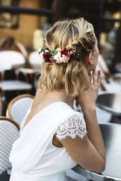 Bridal Braids, Wedding Hairstyles With Veil, Penteado Cabelo Curto, Wedding Hairstyles Updo, Wedding Updo