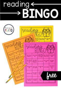 the reading bingo is an easy and fun way to teach kids how to use it