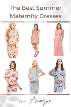 The best maternity dresses for summer for your parties or just hanging with the family. Scroll to the end to see the simple hack to set you apart and make you look amazing! Fall Maternity Outfits, Winter Maternity Outfits