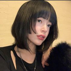 Short Hair No Bangs, Hime Haircut, 앞머리 스타일, Tired Woman, Hime Cut, No Bangs, Asian Short Hair, Hair Inspiration Short, Hairstyles For Layered Hair