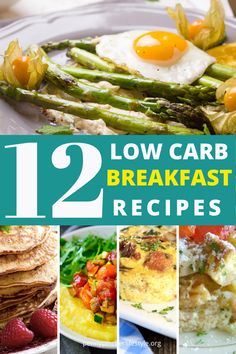 12 low carb breakfast recipes