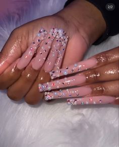 Business Nails, Gel Nails Diy, Ombre Acrylic Nails, Pretty Nail Designs, Colored Acrylic Nails, Dope Nail Designs, Long Acrylic Nails Coffin