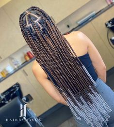 Long Braid With Beads, Latest Hair Braids For Teens, Makeba Braids Styles Long, Long Box Braids With Beads, Makeba Braids Styles, Long Knotless Braids With Beads, Long Braids With Beads, Braids With Beads Natural Hair, Knotless Box Braids With Beads