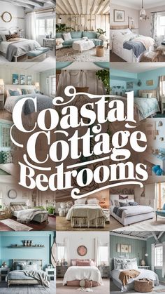 40 Coastal Charm Bedroom Ideas That Bring the Beach Home Coastal Cottage Guest Bedroom, Coastal Bedroom Dresser Decor, Beach Decor Bedroom Coastal Style, Costal Cottage Bedroom Idea, Coastal Country Bedroom, Beach Room Design, Kids Beach Theme Bedroom, Coastal Small Bedroom, Light Blue Coastal Bedroom