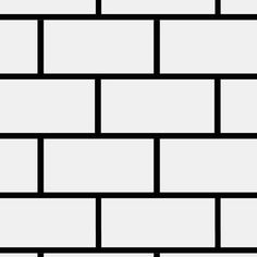 a black and white photo of a brick wall with no mortars or mortars on it