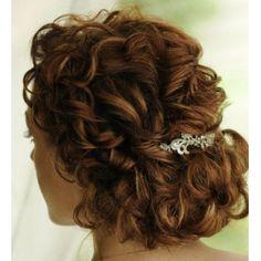 Wavy Bridal Hairstyles, Trendy We Fryzurach, Hairstyles Simple, Bridal Hairstyles, Hairstyles Curly