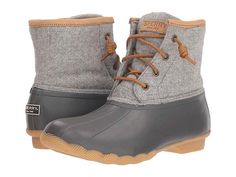 Grey Duck Boots Outfit, Grey Duck Boots, Duck Boots Outfit, Sperry Duck Boots, Sperry Top Sider Women, Best Winter Boots, Honey Moon, Sperry Women's, Womens Rain Boots