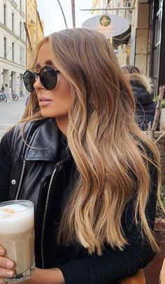 Light Brown Hair Styles, Brown Hair Styles, Honey Brown Hair, Bronde Hair, Honey Blonde Hair, Dark Blonde Hair, Blonde Hair Inspiration