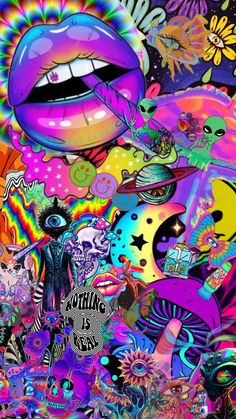 Deep Wallpaper, Pretty Wallpaper Ipad, Trippy Visuals, Psychadelic Art, Cool Pictures For Wallpaper, Magazine Collage, Drawing Wallpaper