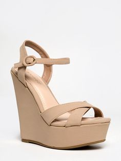 Neutral Wedges, Cut Shoes, Ankle Strap Wedges, Shoe Fits, Shoe Closet, Happy Wedding