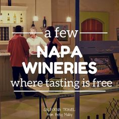 a few napa wines where tasting is free