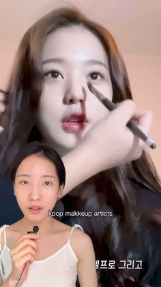 Kpop Makeup, Makeup Hacks, Makeup Artists, Pretty Makeup, Makeup Tips, Makeup Artist, Makeup Tutorial, Makeup Looks, Eye Makeup