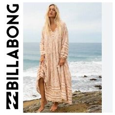 Trendy Fashion BNWT BILLABONG SEEKER SHINE ON MAXI DRESS SMALL (8) RRP $139.99 NEW SEASON, Womens Dresses Long Sleeve Beachy Dresses For Beach Season, Flowy Long Sleeve Beach Dress, Long Sleeve Beach Cover-up Dress, Long Sleeve Sundress Maxi Dress For Day Out, Midi Dress For Beach Season Cover-up, Beach Cover-up Maxi Dress, Beachy Long Sleeve Maxi Dress For Beach Season, Beachy Long Sleeve Maxi Dress For Spring, Long Sleeve Maxi Dress For Beach Day Out