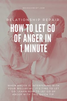 Holding a grudge? Feeling weighed down by anger and resentment? Many of our closest relationships experience moments of anger and stress, but is it interfering with your personal wellbeing? If so, it's time to let go - and releasing anger towards people in your life doesn't have to be difficult. Click through for a quick tip that takes less than one minute! Releasing Anger, Holding A Grudge, Relationship Repair, One Sided Relationship, Dating Help, Relationship Topics