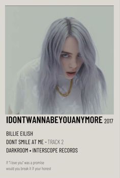 a poster with the words, i don't wannanaboyyouan anymoremore