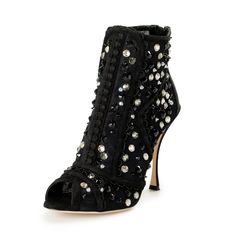 Dolce & Gabbana Women's "Bette" Black Embellished High Heel Booties Pumps Shoes Product Details Retail Value: $1350.00 This Is Authentic Dolce & Gabbana Women's "Bette" Black Embellished High Heel Booties Pumps Shoes Sku: Shoes-6561 Country/Region Of Manufacture Italy Model: Ct0482 Az528 8b956 Material: Canvas/Leather Insole Heel In Inches: 4.5" Embellished Fitted Heels For Gala, Fitted Embellished Heels For Gala, Embellished Black Heels For Gala, Black Embellished Heels For Gala, Dolce Gabbana Shoes, Pumps Shoes, Postal Service, American Express, Bank Transfer