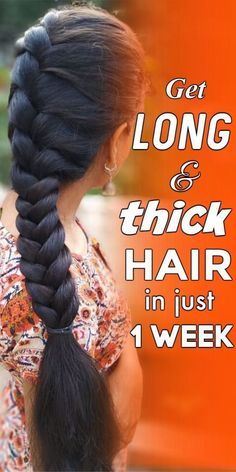 Tips For Thick Hair, Make Hair Grow Faster, Dry Frizzy Hair, Make Hair Grow, Hair Growth Secrets, How To Grow Your Hair Faster, Extra Long Hair, Long Hair Tips, Hair Growing Tips