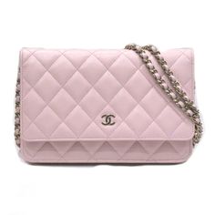 Chanel Classic Chain Wallet Caviar Skin Shoulder Bag Light Pink Chanel Classic Chain Wallet Caviar Skin Shoulder Bag Light Pink Approx.: W19.5 X H12.5 X D4cm Shoulder Length: 128cm Chanel Bag Pink, Pink Chanel, Chain Wallet, Light Pink Color, Bag Light, Chanel Bags, Wallet Chain, Shoulder Length, Pink Bag