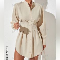 Never Worn It Didn’t Fit Me Cloth Inspiration, Nude Shirt, Boho Print Dress, Pleated Shirt Dress, Walking Outfits, Sweet Clothes, Work Dresses For Women, Pleated Shirt, Chic Clothing