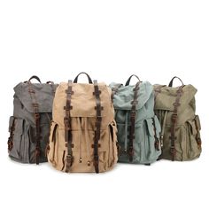 Cotton Canvas Backpack for Outdoor Khaki Large Capacity Backpack For Outdoor Activities, Practical Waterproof Backpack For Adventure, Waterproof Standard Backpack For Camping, Durable Khaki Backpack For Travel, Waterproof Backpack For Camping, Durable Backpack For Outdoor Activities, Functional Khaki Backpack For Adventure, Khaki Waxed Canvas Backpack For Outdoor, Canvas Backpack For Outdoor