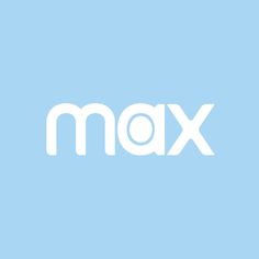 the word max in white on a light blue background with an arrow pointing to it