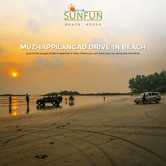 an advertisement for the muzhapuliancad drive - in beach