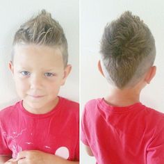 mohawk boy little hosmer eric kids haircuts boys hair short cuts sexy faux hawk haircut toddler Kids Mowhawk Hairstyles, Baseball Mohawk, Short Fohawk Haircut Fade, Hosmer Haircut, Little Boy Mohawk Faux Hawk, Boy Mohawk Haircut Kids, Faux Hawk Boy, Hair Designs Men, Fohawk Haircut For Boys