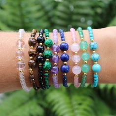 Healing Crystal Bracelet Gemstone Bracelet Beaded Bracelet Gift For Friend Protection Strength Wisdom Handmade Gift Boho Jewelry Gemstones Adjustable Gold Beaded Bracelets With Gemstone, Gold Friendship Bracelets With Natural Stones As Gift, Adjustable Gold Friendship Bracelets With Natural Stones, Adjustable Gold Beaded Gemstone Bracelets, Adjustable Gold Stretch Bracelet With Gemstone, Adjustable Gemstone Beaded Bracelets For Meditation, Gold Friendship Bracelets With Gemstone Beads, Casual Gold Beaded Bracelets With Gemstone, Gold Friendship Bracelets With Gemstone Beads As A Gift