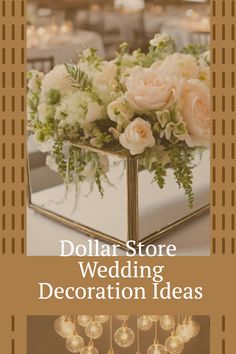 the dollar store wedding decoration ideas