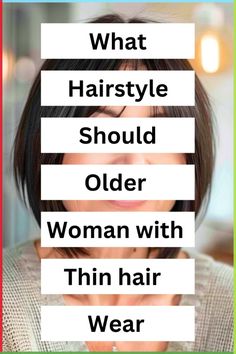 Trendy Haircuts For Thinning Hair, Bobbed Hairstyles For Fine Hair, Best Haircuts For Women With Thinning Hair, Short Hairstyles For Women With Thinning Hair, Fine Hair Hairstyles Over 50, Hair Styles For Very Fine Hair, Short Style For Thinning Hair, Hairstyles For Shorter Length Hair, Thinning Haircut For Women