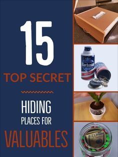 the top 15 secret hiding places for valuables in your home or office are here