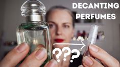 HOW TO DECANT PERFUME (and remove rollerballs) I TheTopNote #perfumedecant - YouTube Decant Perfume, Travel Perfume, Travel Size Perfume, Perfume Packaging, Travel Bottles, Rollerball Perfume, Small Bottles, Perfume Collection, Bottles And Jars