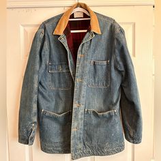 Great Vintage Piece In Excellent Condition! Size L Coats Vintage, Lined Denim Jacket, Vintage Polo Ralph Lauren, Vintage Polo, Men's Polo, Polo Ralph, Mens Polo, Mens Jackets, Denim Jacket