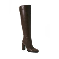 PRICES MAY VARY. Women's Knee High Boots: Premium PU leather constructs these knee high boots with a comfortable lining, durable soles, and a modern square toe. The 4"/10.16cm chunky heels offer height with comfort. Timeless Go-Go Boots: Classic with a modern twist, these womens tall boots wide calf feature a square toe, block heel, and zipper for a sleek, leg-lengthening look. Comfort Meets Style: Experience the perfect blend of comfort and fashion with our women's knee high boots. The chunky heel design ensures stability and ease, making them ideal for all-day wear. Stylish Piece: Our women's square toe knee high boots are the ultimate fashion staple for any wardrobe. They are perfect for everyday wear, shopping, work, vacations, dates, parties and more. Service: Sizing made easy with ou Square Toe Knee High Boots, Heel Tall Boots, Heeled Knee High Boots, Boots Wide Calf, Womens Tall Boots, Women's Knee High Boots, Go Go Boots, Boots Wide, Brown Knee High Boots