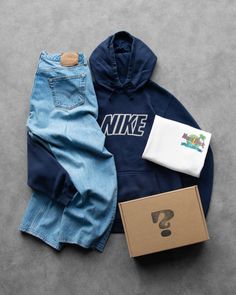 Vintage Outfit Mystery Box | Domno Vintage Weird Outfits, Guys Fashion Casual, Men Lifestyle, Guys Fashion, Trendy Boy Outfits, 2024 Outfits, Casual Outfits For Teens, Mystery Boxes, Clothing Boxes