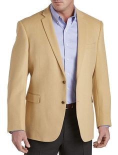 PRICES MAY VARY. Jean Imported Button closure Machine Wash This Luxurious 100% Camel Hair Sport Coat designed by Jean Paul Germain, features a Conventional Fit, Ideal Business or Casual. A Perfect selection for every Man's wardrobe. Featured in Regular sizes, Big and Tall sizes. Flannel Suit, Buy Jeans, Retro Sport, Winter Outfits Men, Mustard Color, Sport Coats, Coat Design, Brown Leather Jacket, Men's Wardrobe