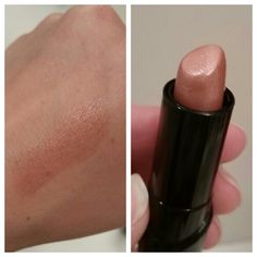 Wet n Wild Lipstick in Breeze.  A nude, shimmery lipstick. Really pretty on! And super inexpensive! Wet N Wild Lipstick, Wet And Wild, Nude Lipstick, Wet N Wild, Makeup Products, Lip Colors, Beauty Makeup, Hair Makeup