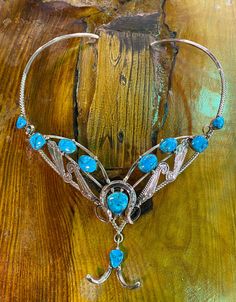 .925 Sterling Silver Kingman Turquoise One of a king piece!! Kingman Turquoise, Turquoise Necklace, 925 Sterling Silver, Turquoise, Sterling Silver, Silver